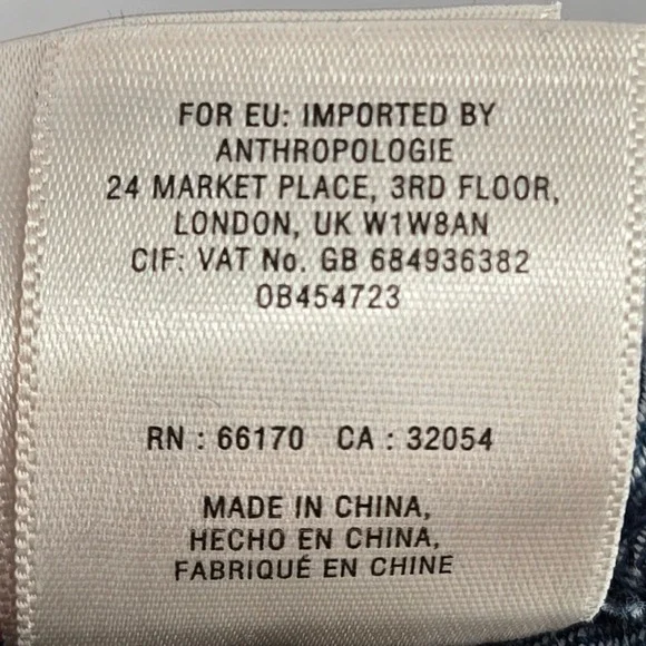 Holding Horses Anthropologie SIZE 4 Strapless Denim Womens Coastal Western Dress - Picture 6 of 10